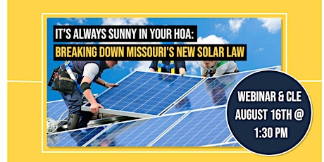 It’s Always Sunny in Your HOA: Breaking Down Missouri's New HOA Law