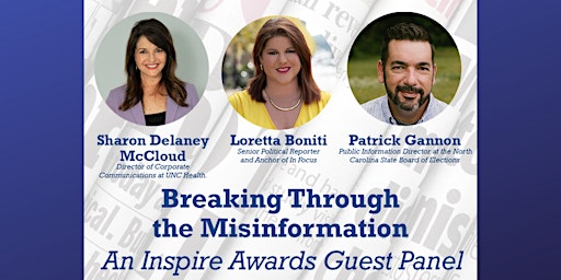 Breaking Through the Misinformation: An  InSpire Awards Guest Panel