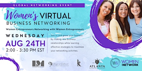 Virtual: Women's Business Networking Event