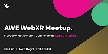 AWE WebXR Meetup