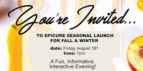 Epicure Fall Season Launch Edmonton primary image