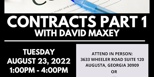 Contracts Class: Part 1 w/ David Maxey