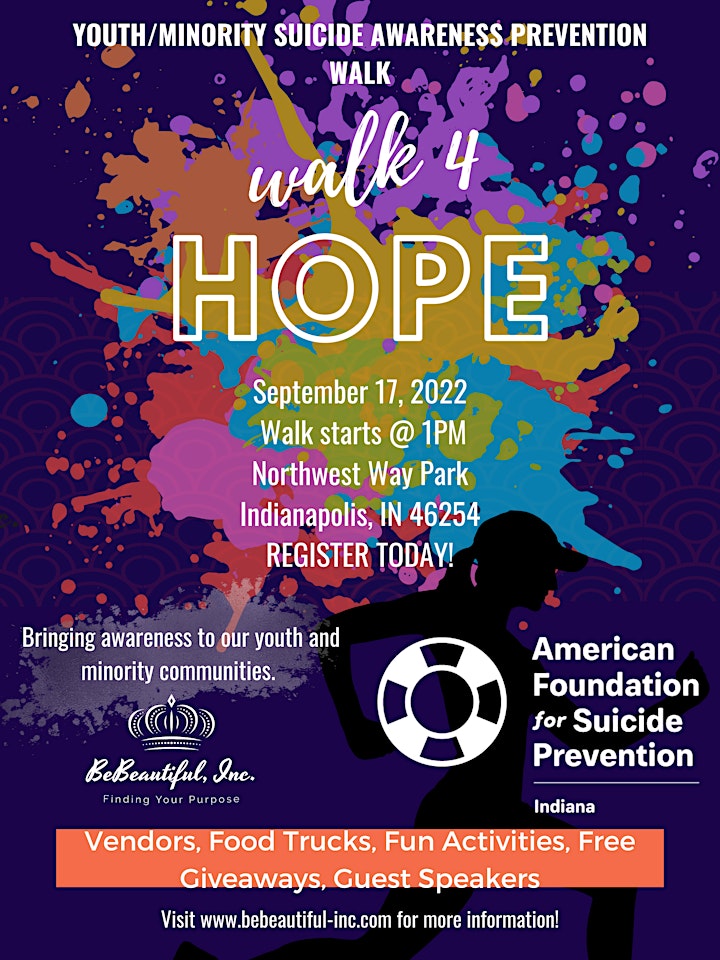 Youth/Minority Suicide Prevention Awareness Walk image