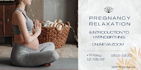 FREE Pregnancy Relaxation and Hypnobirthing Taster