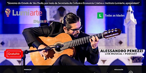 LIVE MUSICAL + PODCAST COM ALESSANDRO PENEZZI