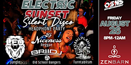 Electric Sunset - A Silent Disco Headphone Party!
