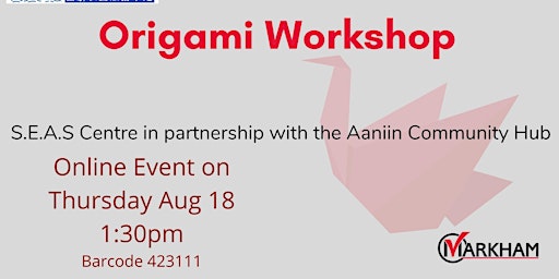 Origami Online Workshop