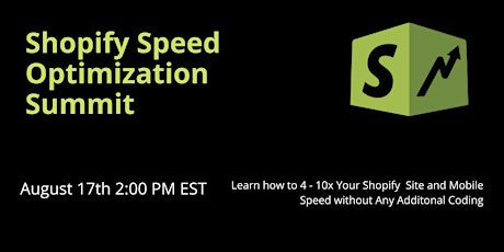 Shopify Speed Optimization Summit
