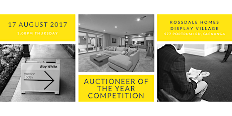 Ray White 2017 Auctioneer of the Year Competition primary image
