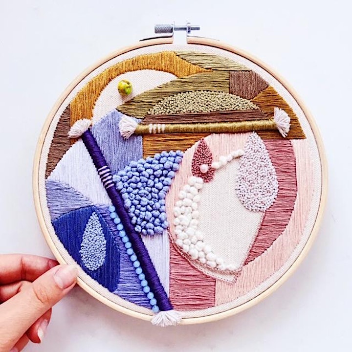 Intro to Modern Embroidery Virtual Workshop image