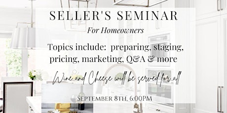 Savvy Sellers Seminar for Homeowners