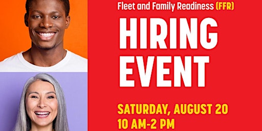 Navy N9/Fleet and Family Readiness (FFR) Hiring Event
