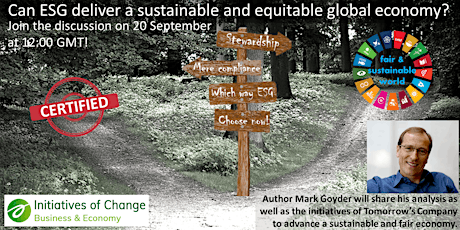 Can ESG deliver a sustainable and equitable global economy?