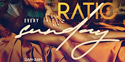 Imagen principal de RATIO HOUSTON BRUNCH & DAY PARTY on SUNDAYS -RSVP NOW! FREE ENTRY