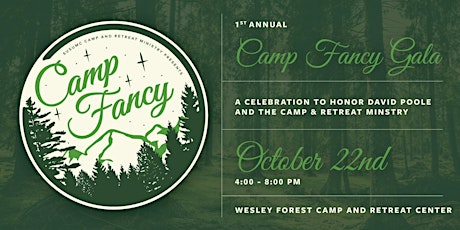 1st EVER Camp Fancy Gala Honoring Dave Poole
