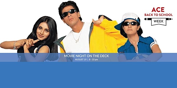 Ace Back To School Bollywood Movie Night