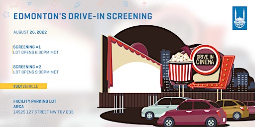 Edmonton’s Drive-In Movie Screening