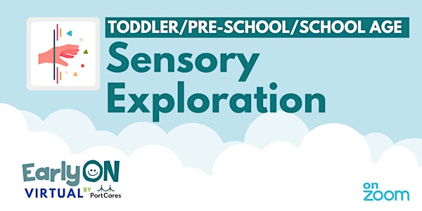 Toddler/Pre-School Sensory Exploration - Cloud Dough