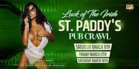 Hoboken St. Patrick's Day Luck Of The Irish Bar Crawl