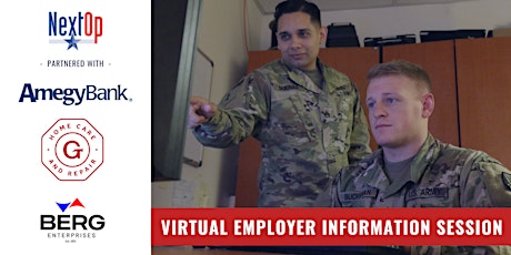 Virtual Employer Information Session