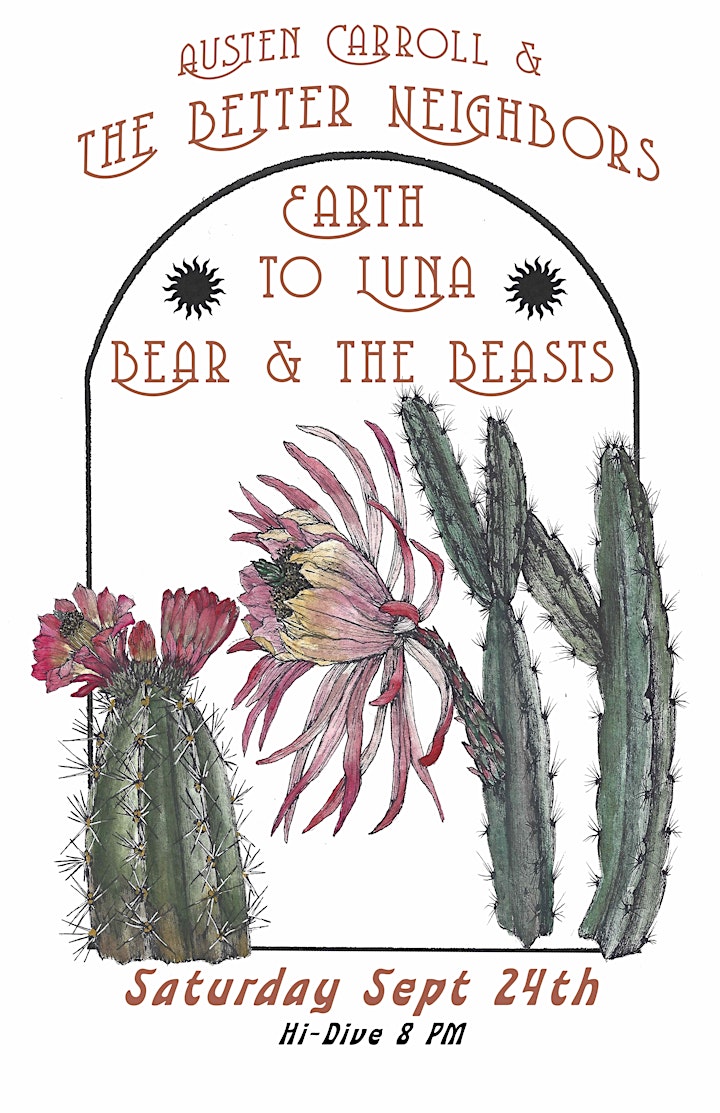 Austen Carroll & the Better Neighbors/ Earth to Luna/ Bear and the Beasts image