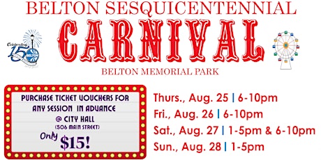 Sesquicentennial Carnival in the Park!