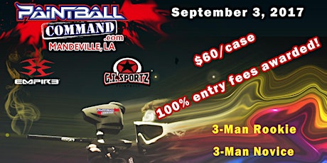 Paintball Command Speedball Tournament Sept.3,2017 primary image