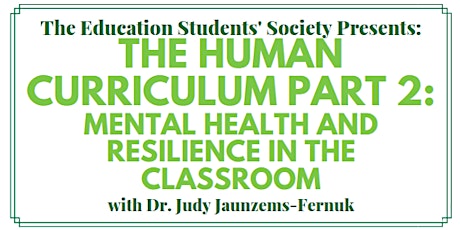 The Human Curriculum Part 2: Mental Health and Resilience in the Classroom