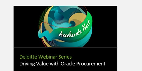 Driving Value with Oracle Procurement primary image