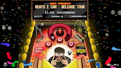 Wuki - BEATS I CAN'T RELEASE TOUR at Elan Savannah (Fri, Sep. 23rd)