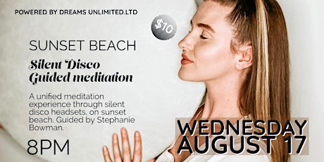 GUIDED MEDITATION on Sunset Beach  - with Stephanie Bowmen