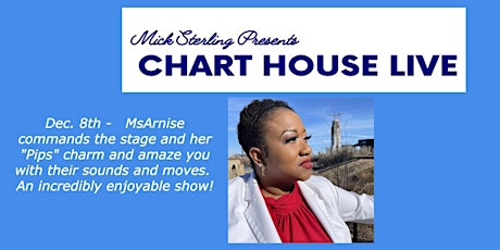 CHART HOUSE LIVE: Gladys - The Songs of Gladys Knight w/ MsArnise