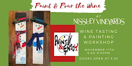 Paint & Enjoy Wine @ Nissley Vineyards