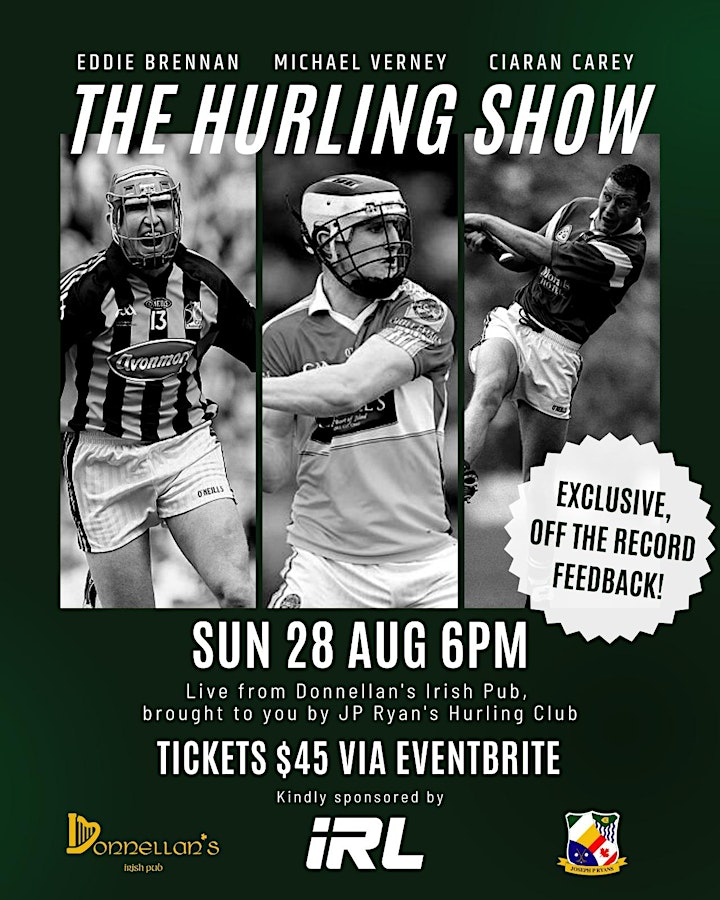 The Hurling Show - LIVE in Vancouver image