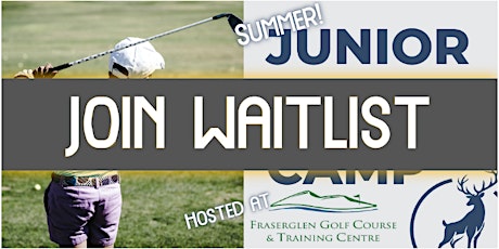 Junior Golf Camp - $119 - Fawns (Ages 4-6) - Wed-Fri (1 Hour Each Day)