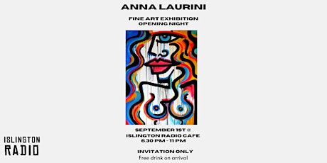 All This Energy by Anna Laurini - Fine Art Exhibition [Opening Night]