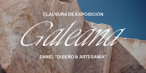 Panel "Diseño & Artesanía" y Clausura  de "Galeana" en el MAP