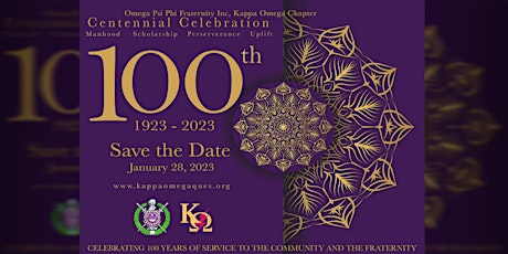 Kappa Omega Chapter Centennial Celebration