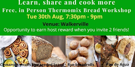 Bread workshop, in-person Thermomix event