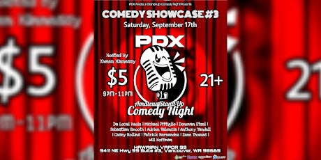 PDX Amateur Stand-Up Comedy Showcase #3