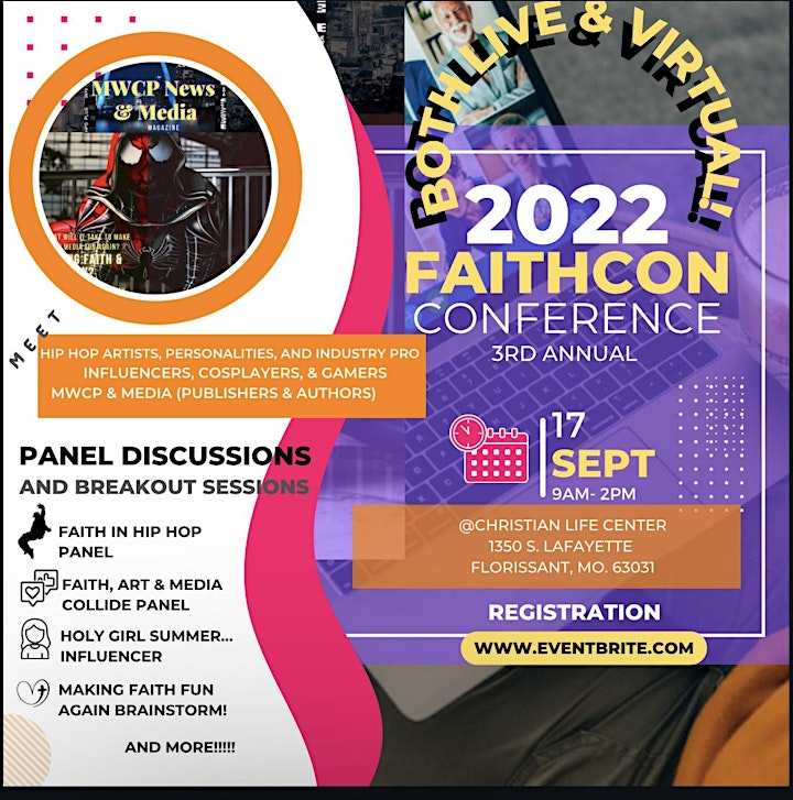 FAITHCON 2022 - Virtual AND LIVE ON-Site! image