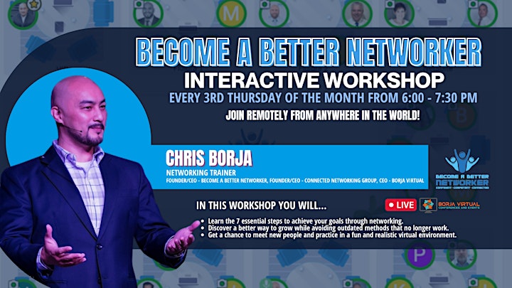 Become a Better Networker Interactive Workshop image