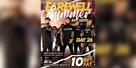 Farewell Summer: RNB Edition w/ Live Performance by Day26!