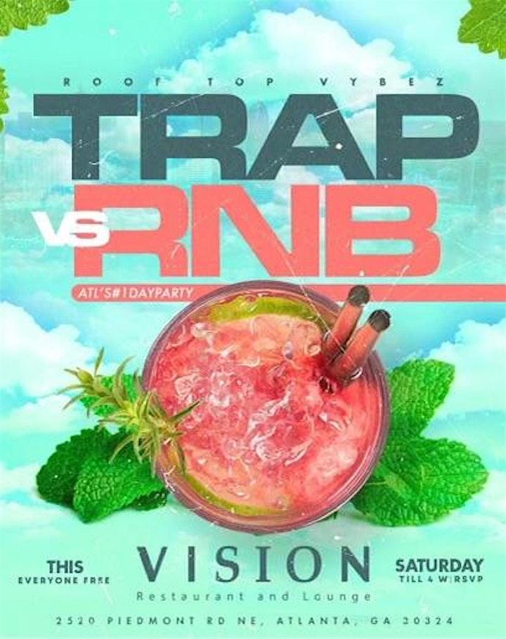 TRAP VS RNB ROOFTOP DAY PARTY image