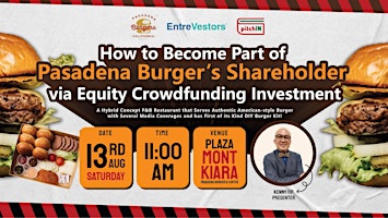 How to Become Part of Pasadena Burger’s Shareholder via Equity Crowdfundin