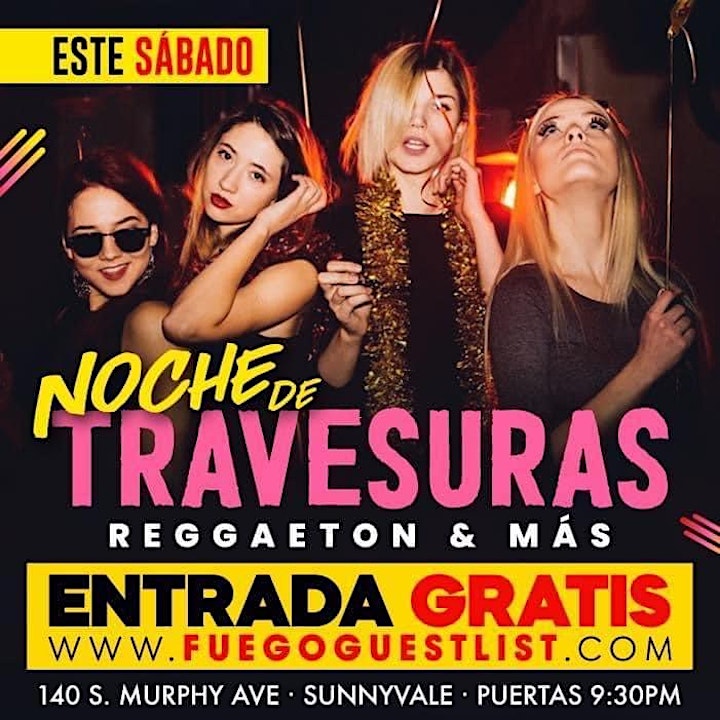 Sábado de Travesuras @ Club Fuego • Free guest list image