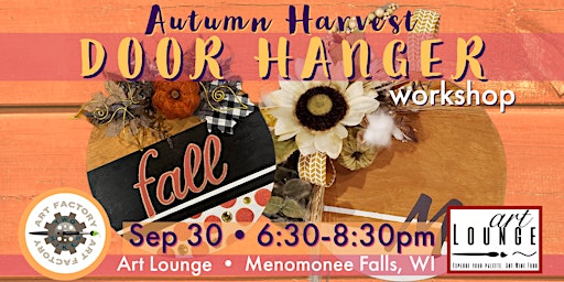 Autumn Harvest Door Hanger Workshop