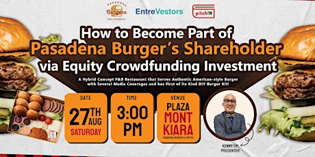 How to Become Part of Pasadena Burger’s Shareholder via Equity Crowdfundin