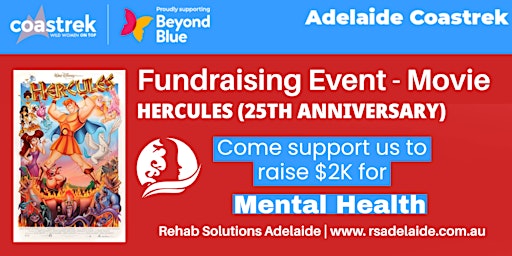 Movie: Hercules - Fundraising Event Coastrek & Rehab Solutions Adelaide