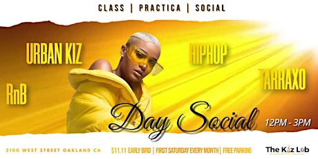 Day Social & Practicá - Urban Kiz, Tarraxo, Hip-Hop, and RnB